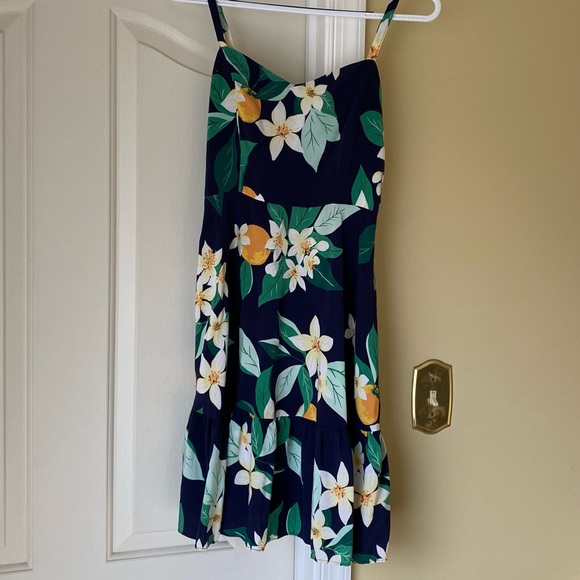 Old Navy Dresses & Skirts - Navy blue and flower thin strapped sundress